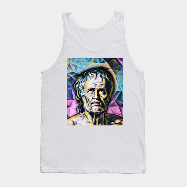 Lucius Annaeus Seneca Portrait | Lucius Annaeus Seneca Artwork 10 Tank Top by JustLit